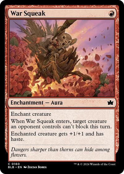 War Squeak (Bloomburrow) Light Play