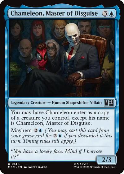 Chameleon, Master of Disguise (Commander: Marvel Super Heroes) Near Mint