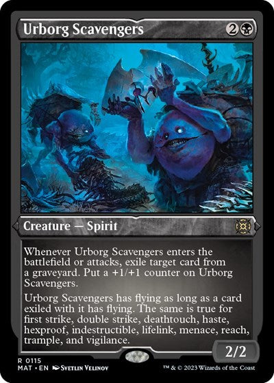 Urborg Scavengers (Foil Etched) (March of the Machine: The Aftermath) Near Mint Foil