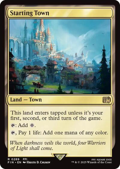 Starting Town (Universes Beyond: FINAL FANTASY) Light Play