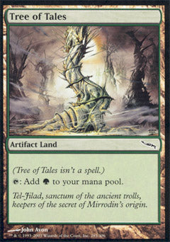 Tree of Tales (Mirrodin) Medium Play Foil