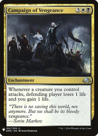 Campaign of Vengeance (Mystery Booster) Near Mint
