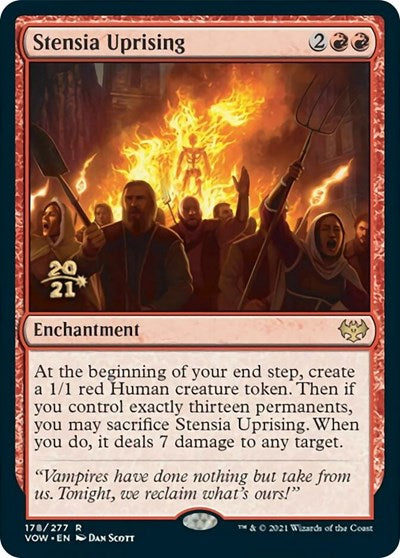 Stensia Uprising (Promos: Prerelease Cards) Light Play Foil