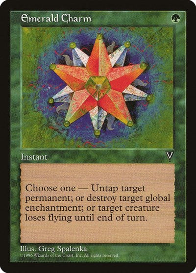 Emerald Charm (Visions) Near Mint