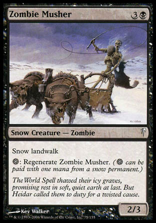 Zombie Musher (Coldsnap) Light Play