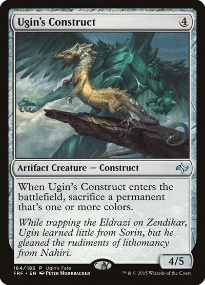 Ugin's Construct (Promos: Ugin's Fate) Medium Play