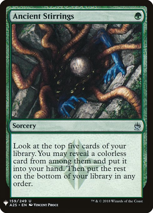Ancient Stirrings (Mystery Booster) Light Play