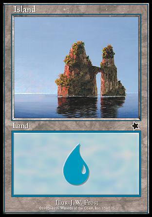 Island (159) (Starter 1999) Light Play