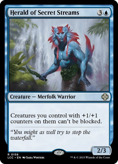 Herald of Secret Streams (Commander: The Lost Caverns of Ixalan) Near Mint