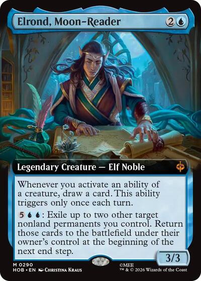 Elrond  Moon Reader  Extended Art|1|0|0.00