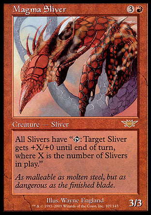 Magma Sliver (Legions) Near Mint