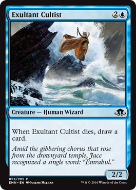 Exultant Cultist (Eldritch Moon) Light Play