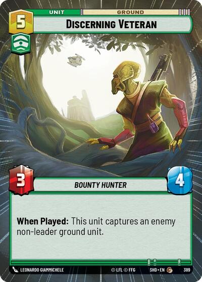 Discerning Veteran (Hyperspace) (Shadows of the Galaxy) Near Mint