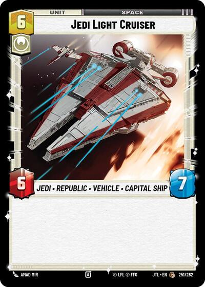 Jedi Light Cruiser (Jump to Lightspeed) Near Mint