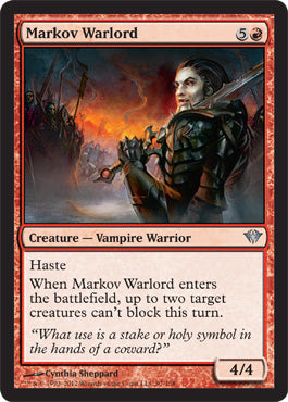 Markov Warlord (Dark Ascension) Near Mint