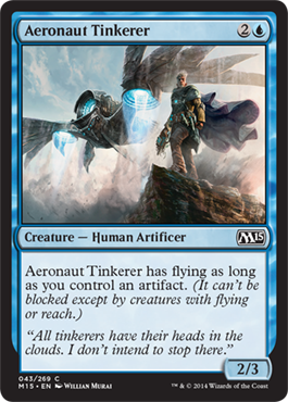 Aeronaut Tinkerer (Magic 2015 Core Set) Medium Play