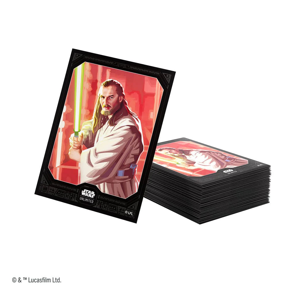 Star Wars Unlimited - Qui-Gon Jinn Premium Art Sleeves