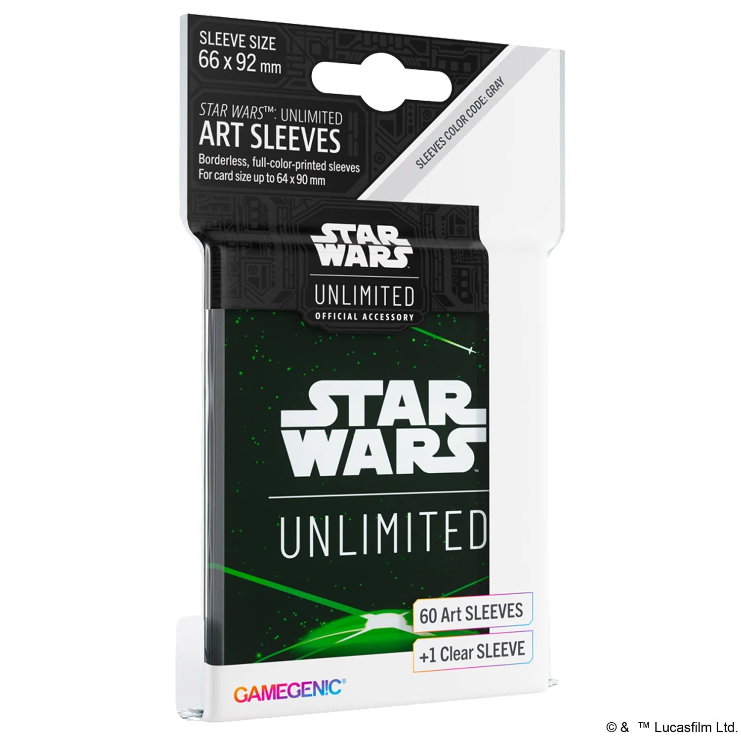 Star Wars Unlimited: Art Sleeve - Card Back - Green