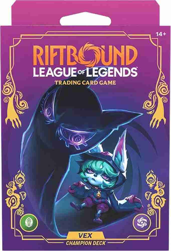 Riftbound: Unleashed Vex Deck