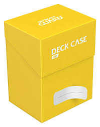 Ultimate guard  deck case yellow