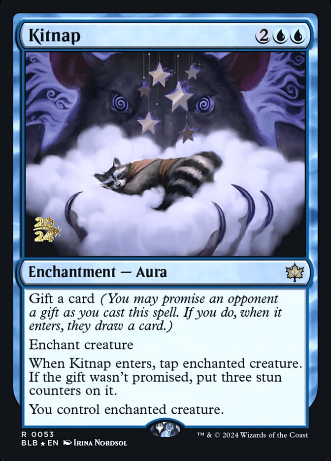 Kitnap — Bloomburrow prerelease (PBLB 53s), English