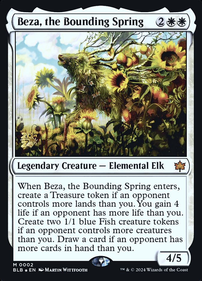 Beza, the Bounding Spring (Promos: Prerelease Cards) Near Mint Foil