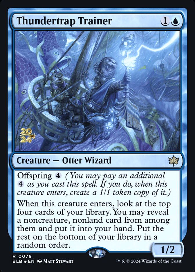 Thundertrap Trainer (Promos: Prerelease Cards) Light Play Foil