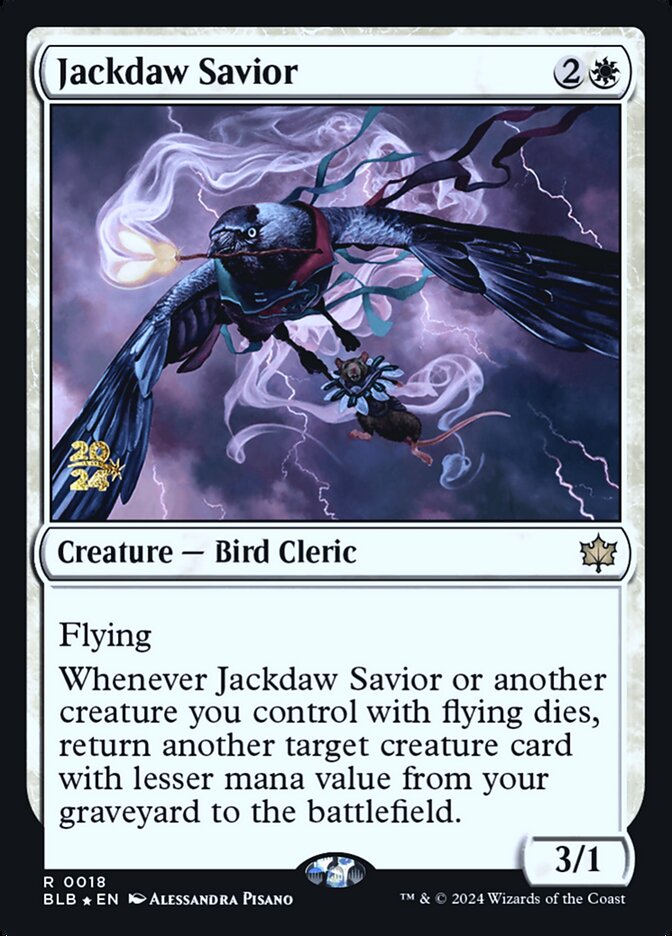 Jackdaw Savior (Promos: Prerelease Cards) Near Mint Foil