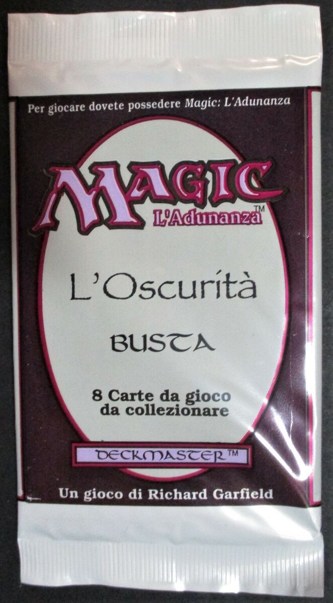 The Dark ITALIAN Booster Pack