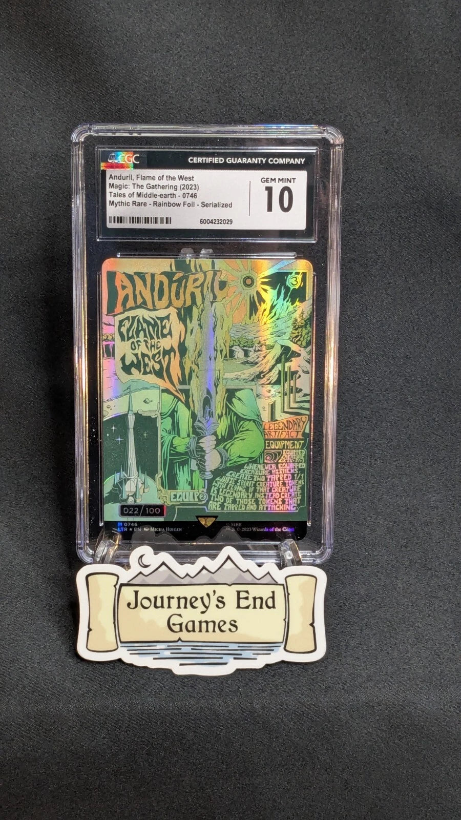 Anduril, Flame of the West Serialized (22/100) CGC 10