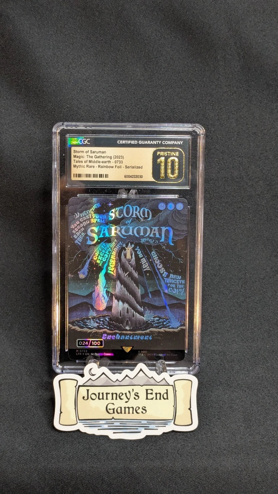 Storm of Saruman Serialized (24/100) CGC Prestine 10