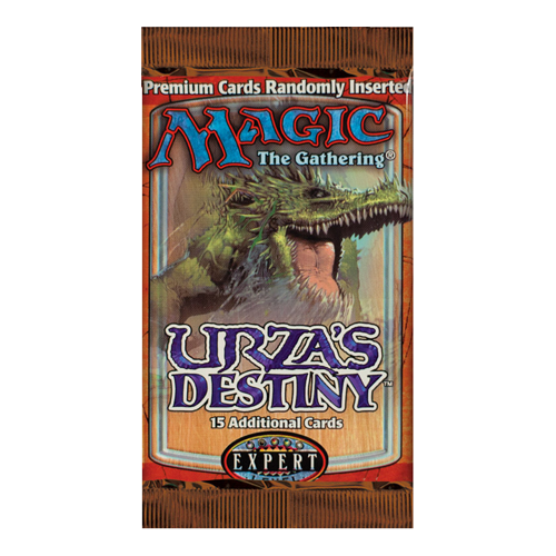 Urza's Destiny Booster Pack (Emperor Crocodile Artwork)