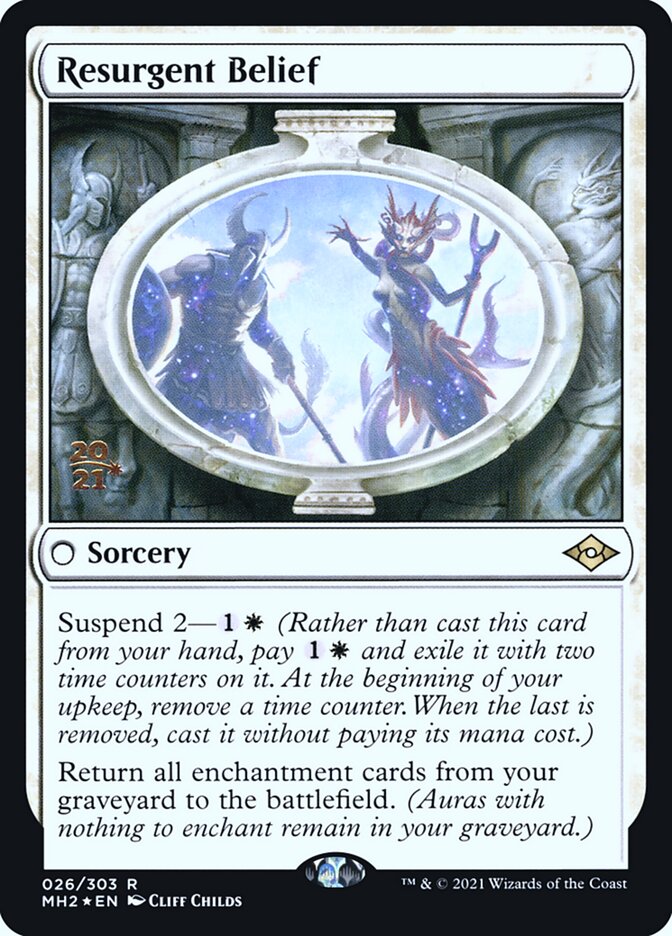 Resurgent Belief (Promos: Prerelease Cards) Near Mint Foil