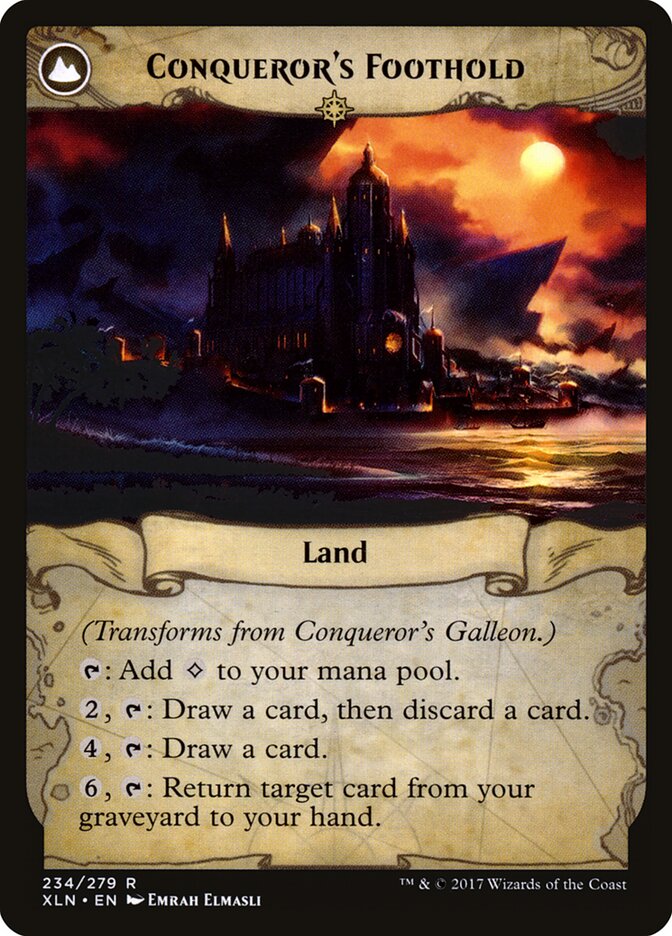 Back face of Conqueror's Foothold