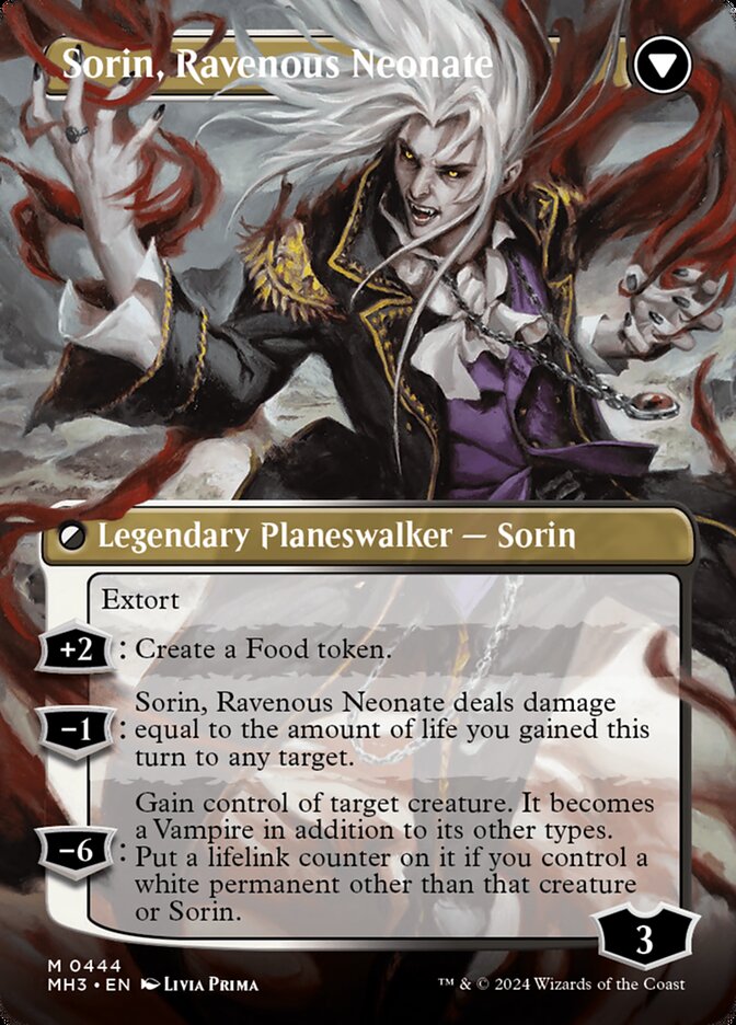 Back face of Sorin, Ravenous Neonate