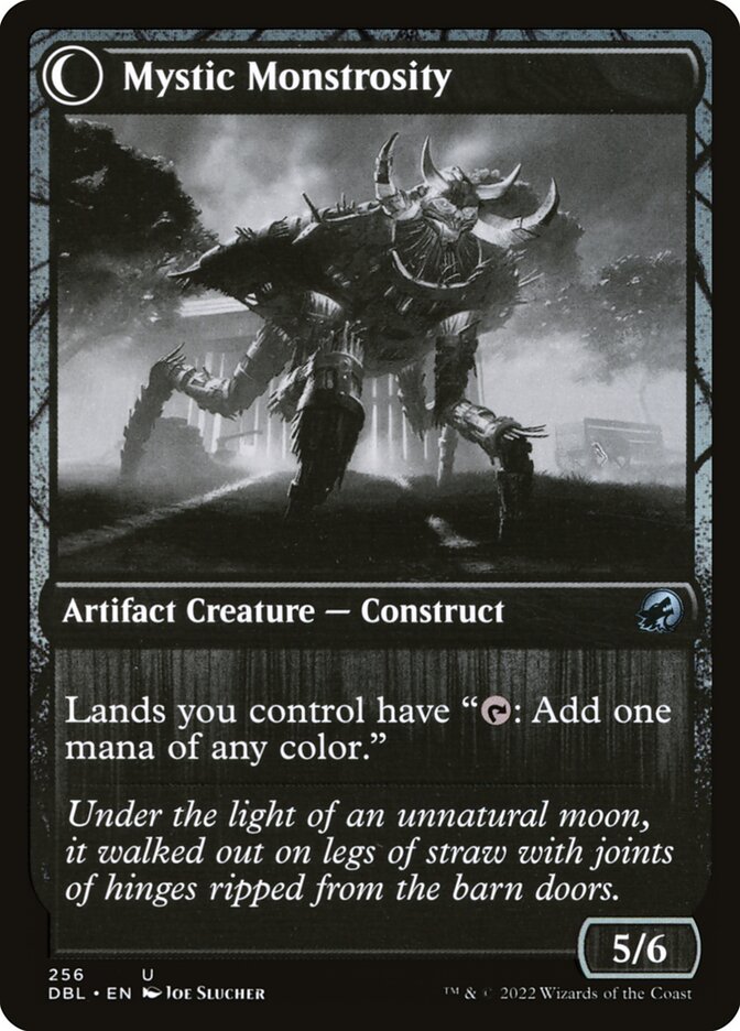 Back face of Mystic Monstrosity