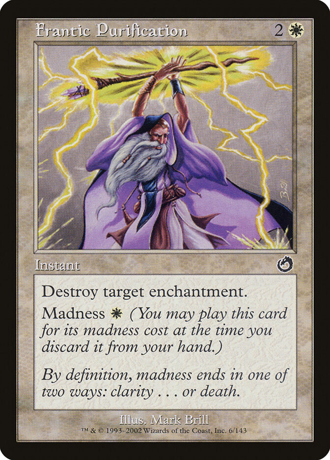 Frantic Purification (Torment) Heavy Play Foil