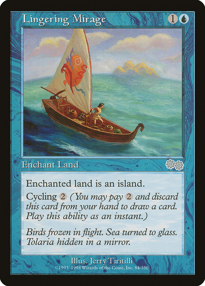 Lingering Mirage (Urza's Saga) Near Mint