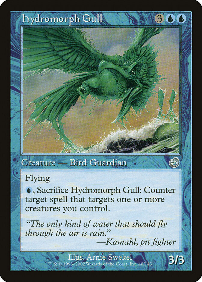 Hydromorph Gull (Torment) Light Play Foil