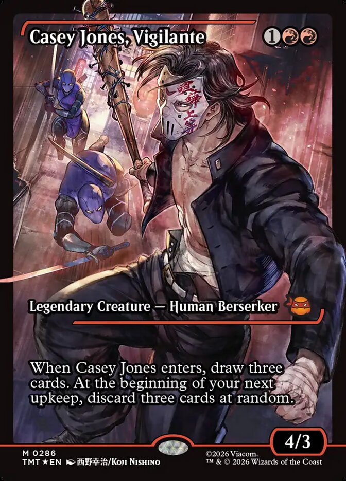 Casey Jones, Vigilante (tmt 286)