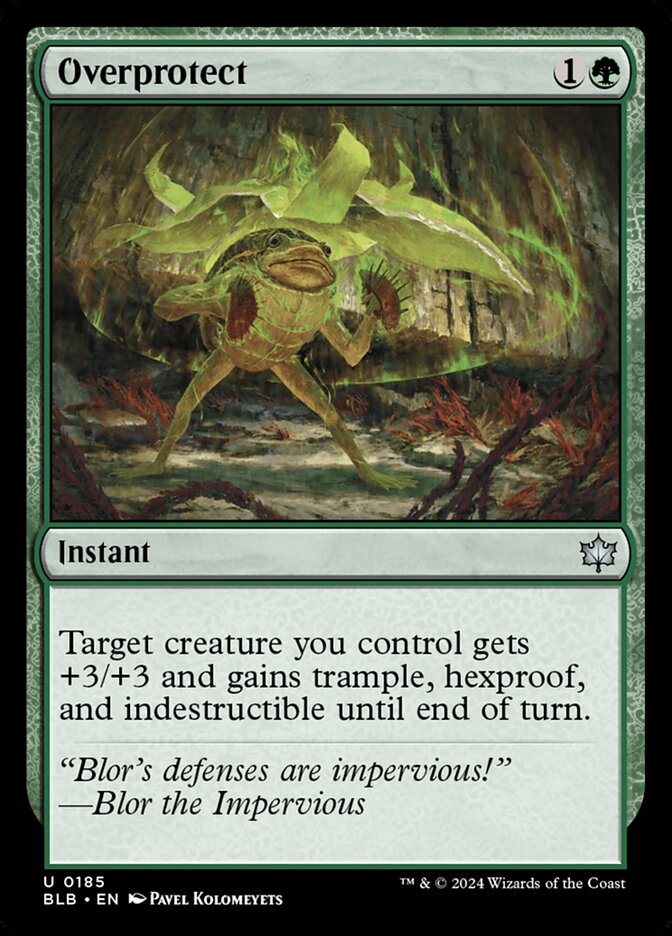 Overprotect (blb 185)