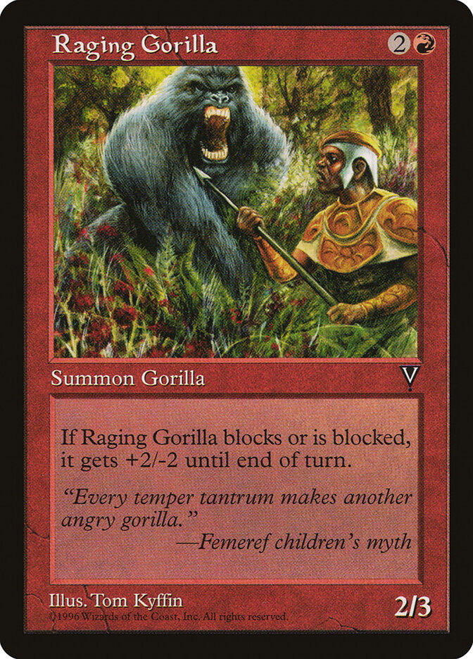 Raging Gorilla (vis 90)