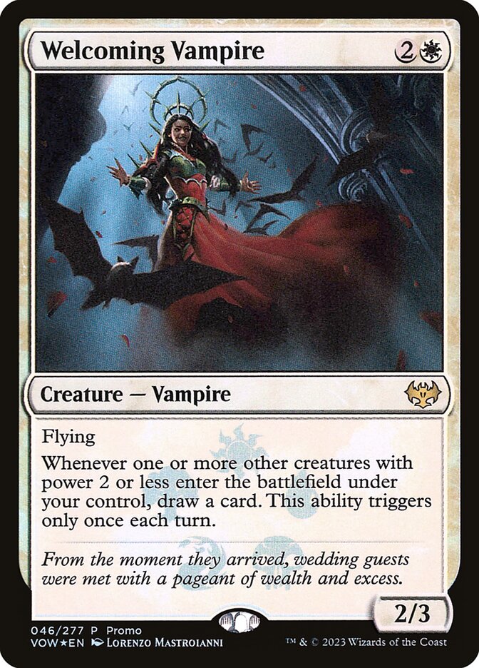Welcoming Vampire (Promos: Media) Medium Play Foil