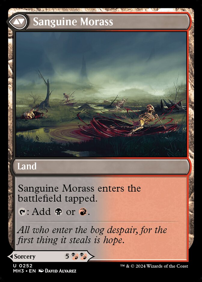 Back face of Sanguine Morass