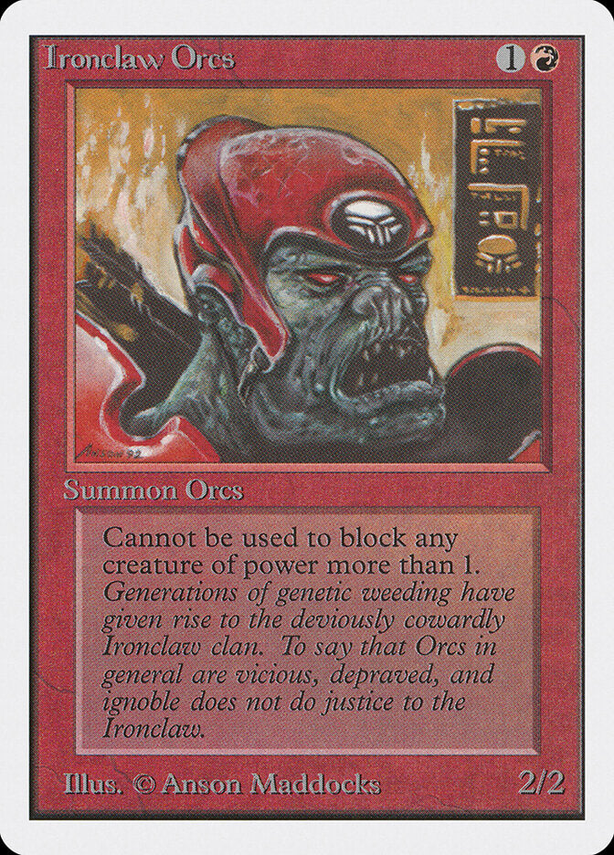Ironclaw Orcs (Unlimited) Near Mint