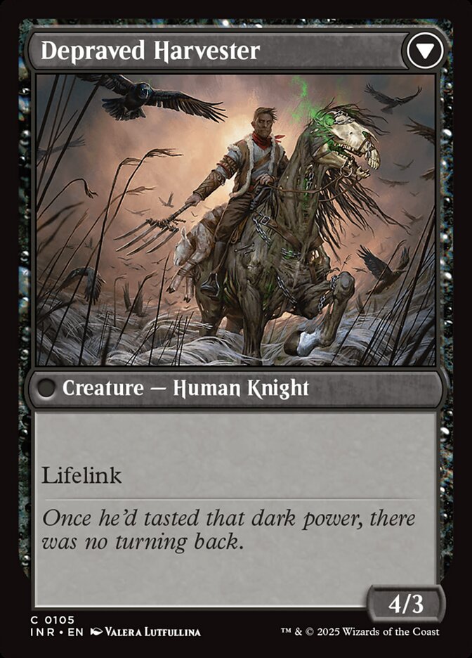 Back face of Depraved Harvester