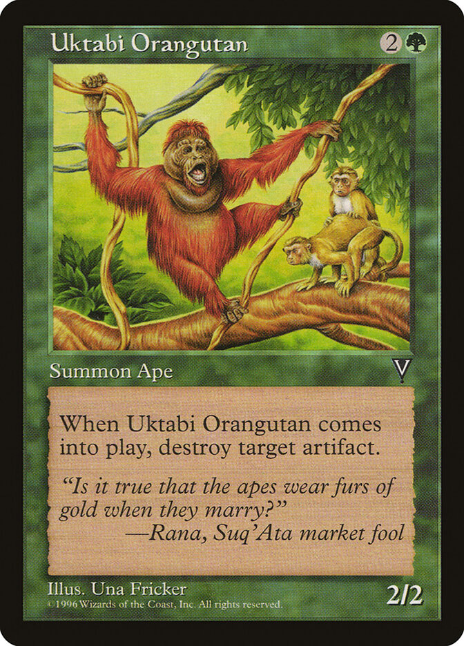 Uktabi Orangutan (vis 123)