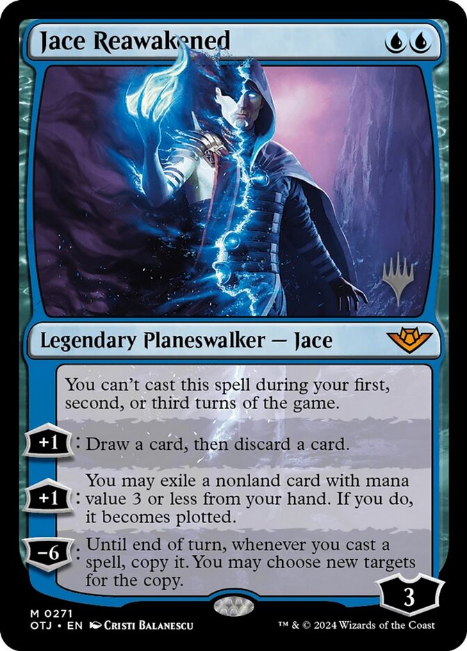 Jace Reawakened (Promo Pack: Outlaws of Thunder Junction) Near Mint