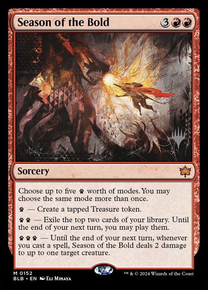 Season of the Bold (pblb 152p)