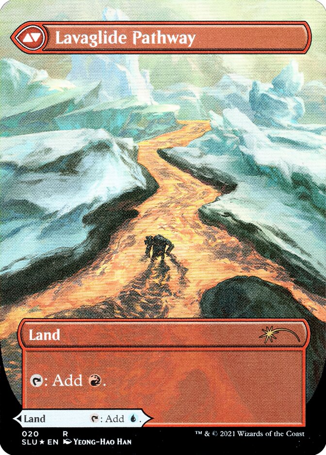 Back face of Lavaglide Pathway